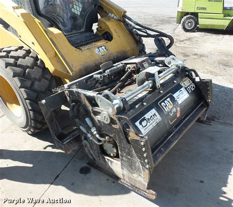 skid steer mounted rock crusher|skid steer rock milling attachment.